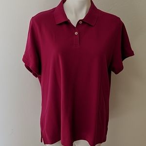 LL Bean Ladies 1X Polo